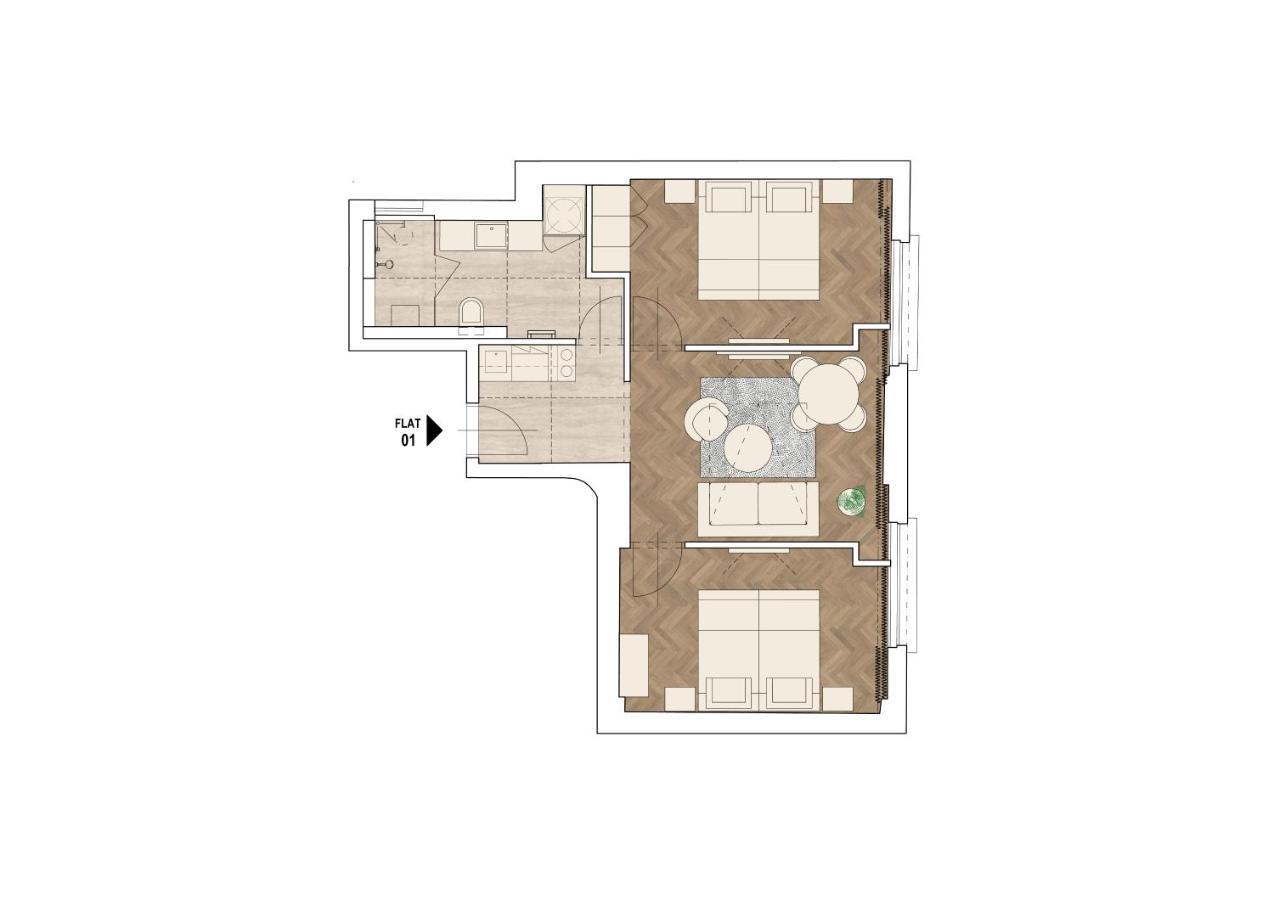 Soukenicka Apartments Old Town Прага Экстерьер фото